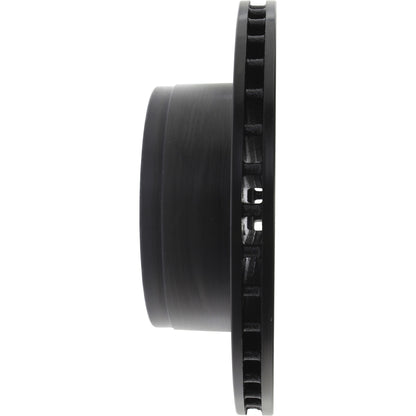StopTech Sport Cross Drilled Brake Rotor; Front Left