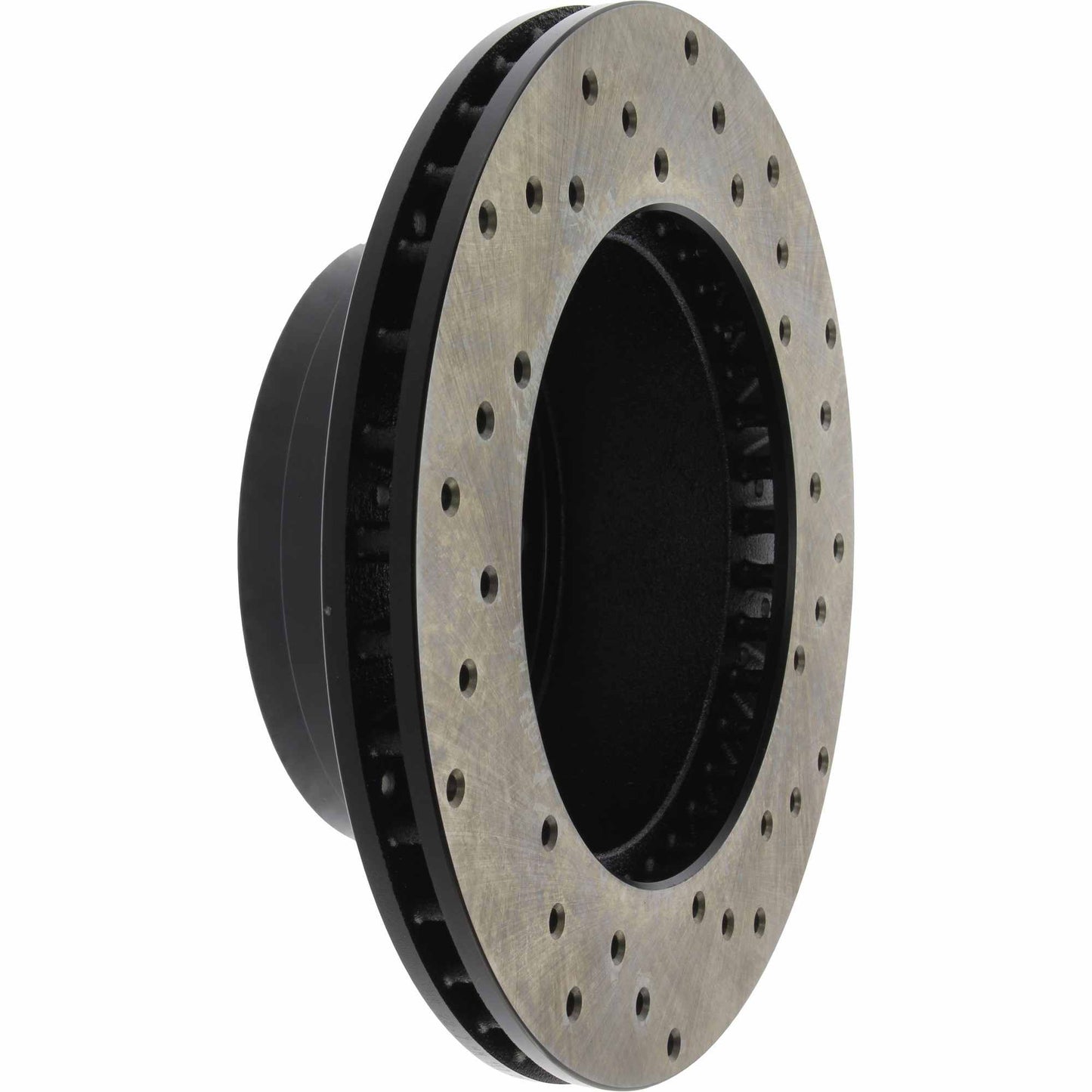 StopTech Sport Cross Drilled Brake Rotor; Front Right