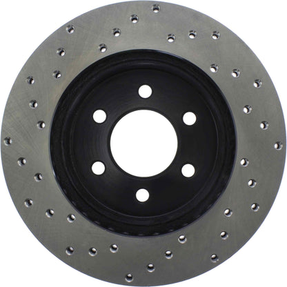 StopTech  Sport Cryo Cross Drilled Brake Rotor; Front Left