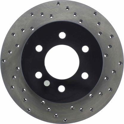 StopTech  Sport Cryo Cross Drilled Brake Rotor; Front Left