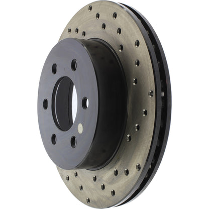 StopTech  Sport Cryo Cross Drilled Brake Rotor; Front Left