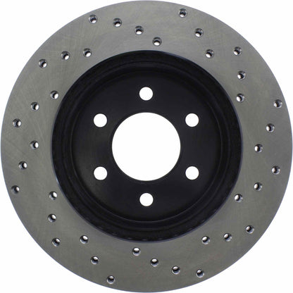 StopTech  Sport Cryo Cross Drilled Brake Rotor; Front Right