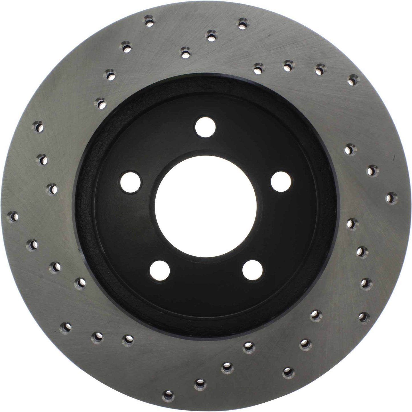 StopTech Sport Cryo Cross Drilled Brake Rotor; Front Left