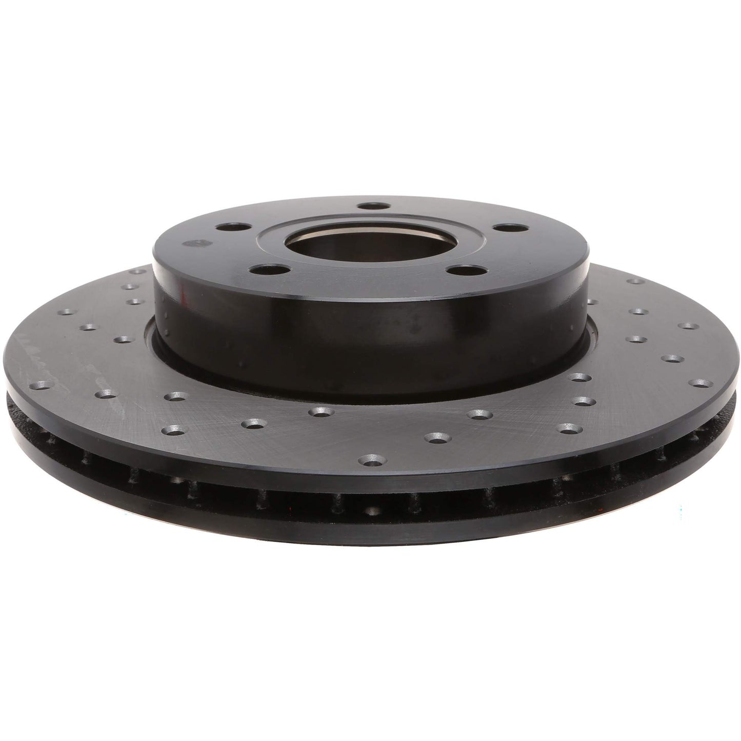 StopTech Sport Cross Drilled Brake Rotor; Front Right