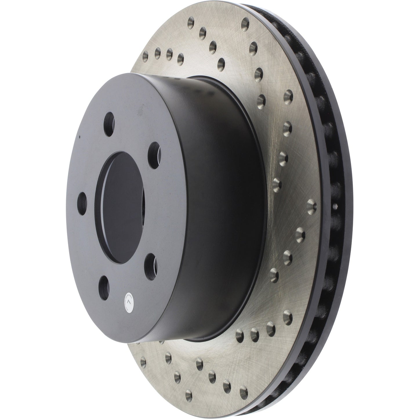 StopTech Sport Cryo Cross Drilled Brake Rotor; Front Left