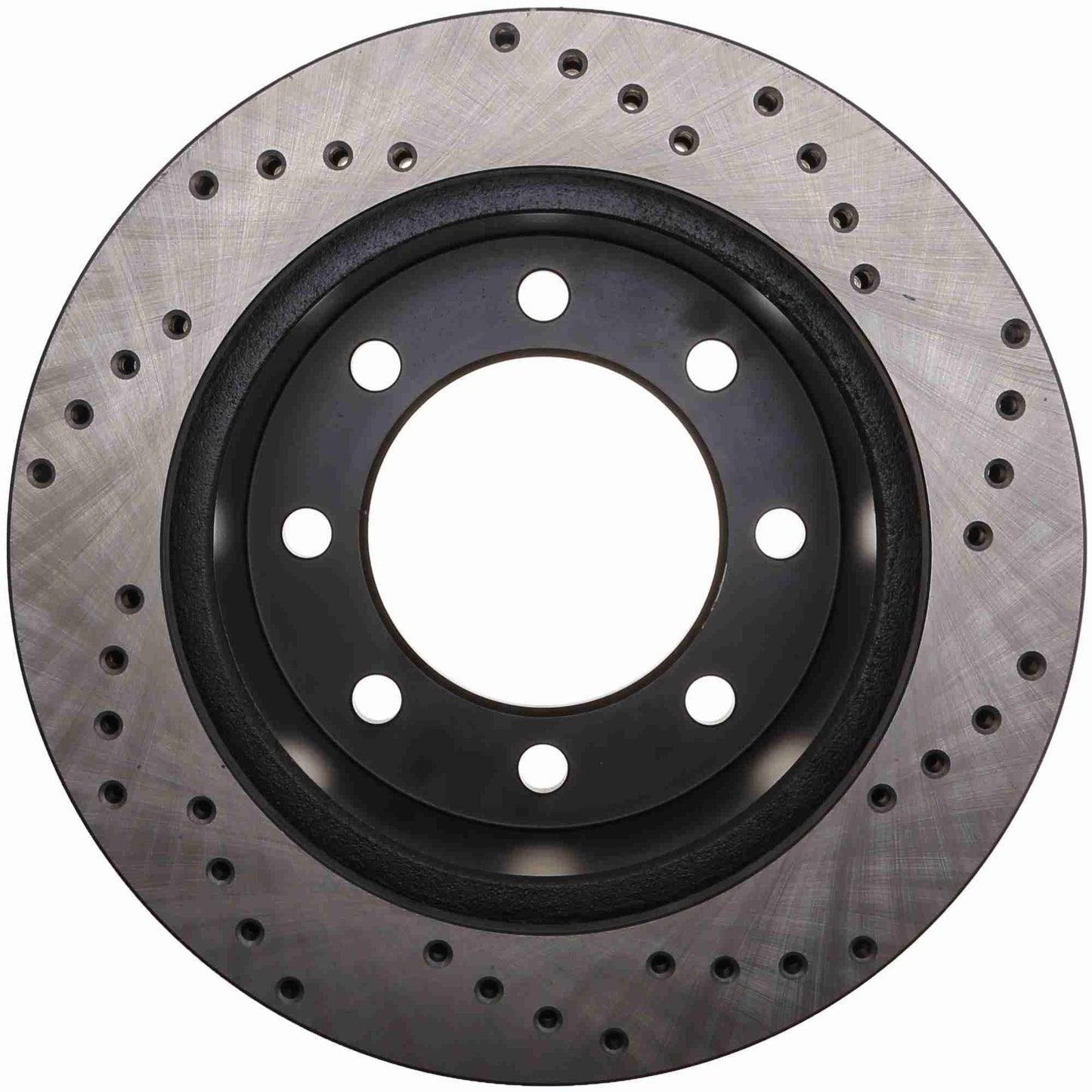 StopTech Sport Cryo Cross Drilled Brake Rotor; Front Right