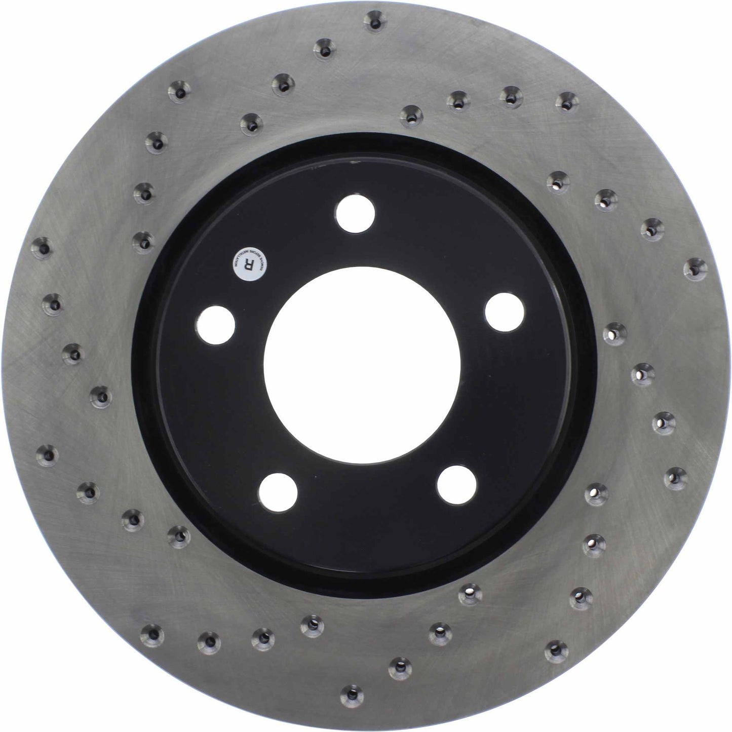 StopTech Sport Cryo Cross Drilled Brake Rotor; Front Right