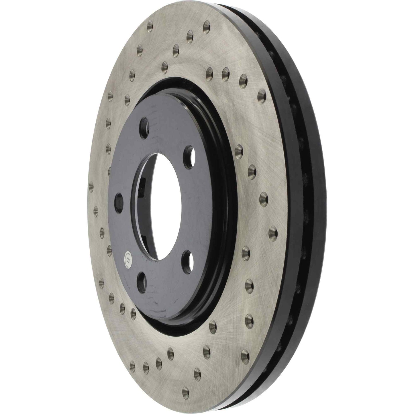StopTech Sport Cryo Cross Drilled Brake Rotor; Front Right