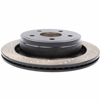 StopTech Sport Cryo Cross Drilled Brake Rotor; Rear Right