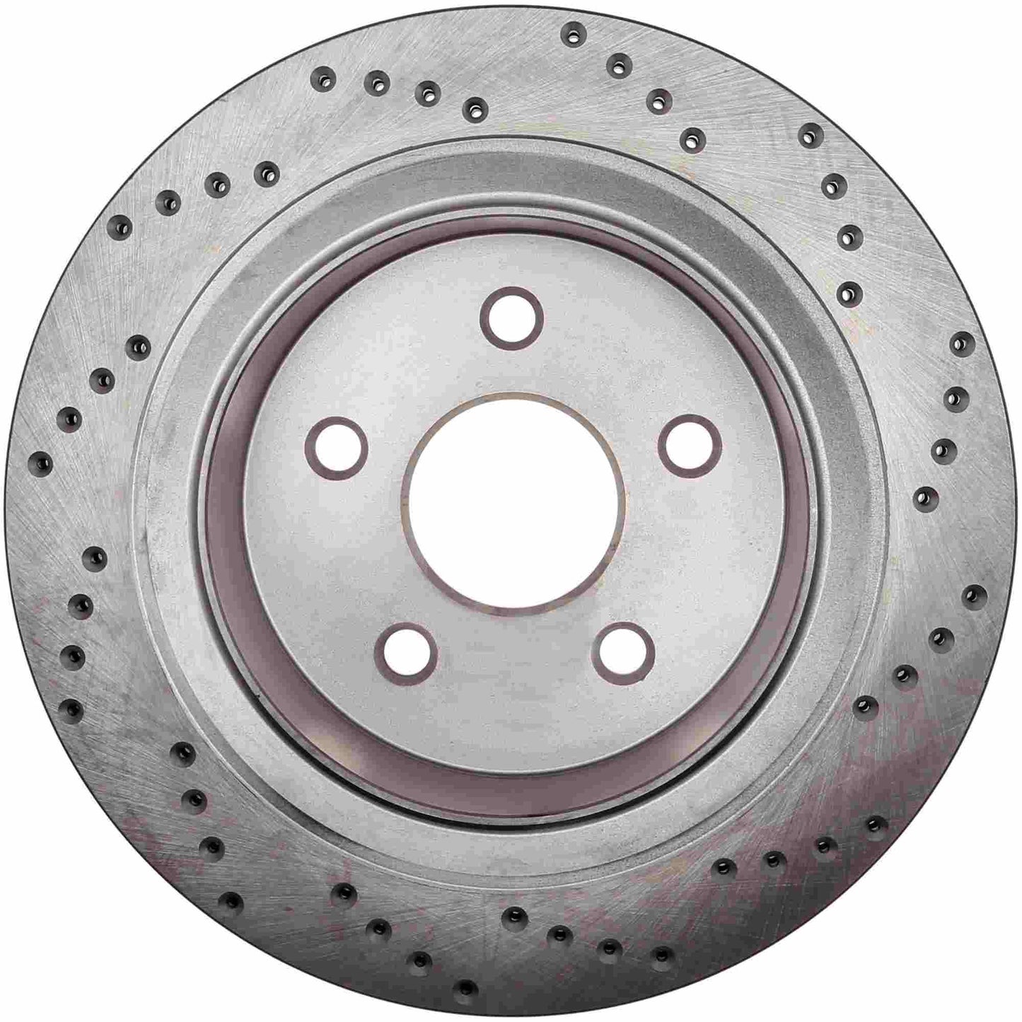 StopTech Sport Cross Drilled Brake Rotor; Rear Right