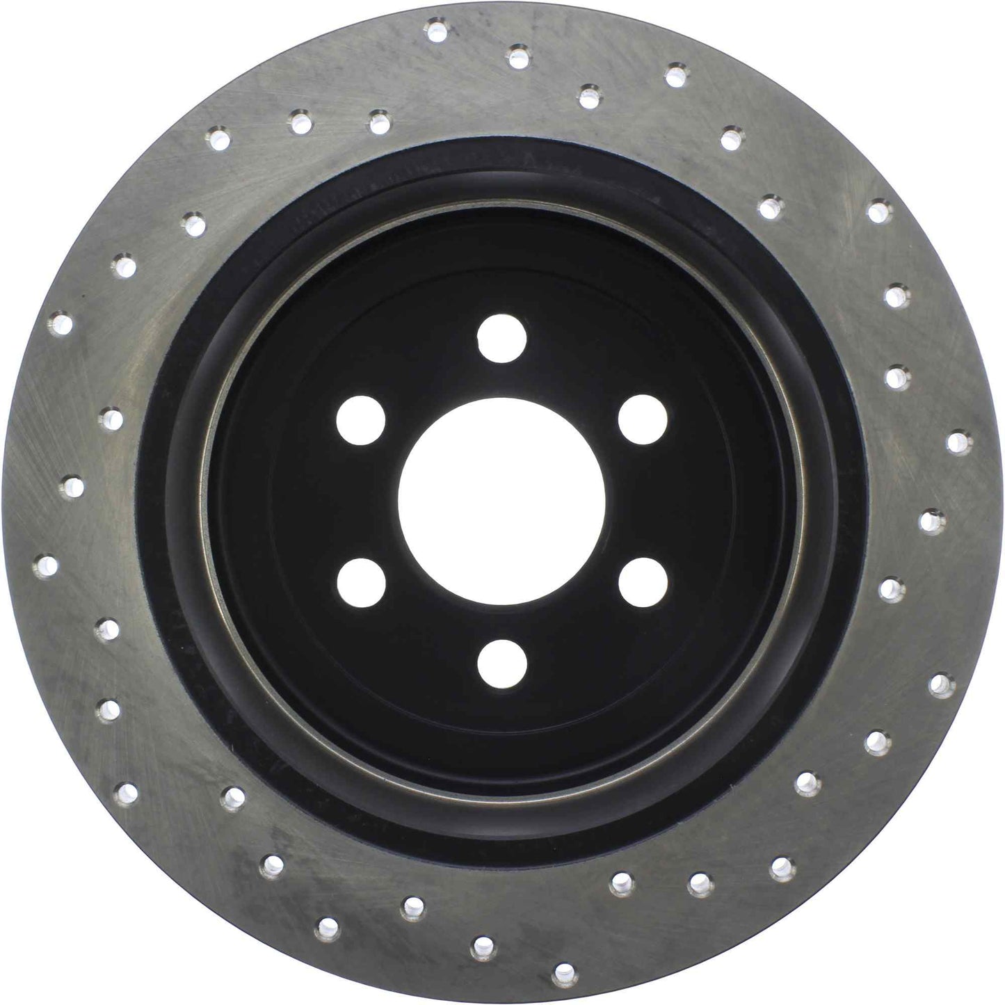 StopTech Sport Cryo Cross Drilled Brake Rotor; Rear Right