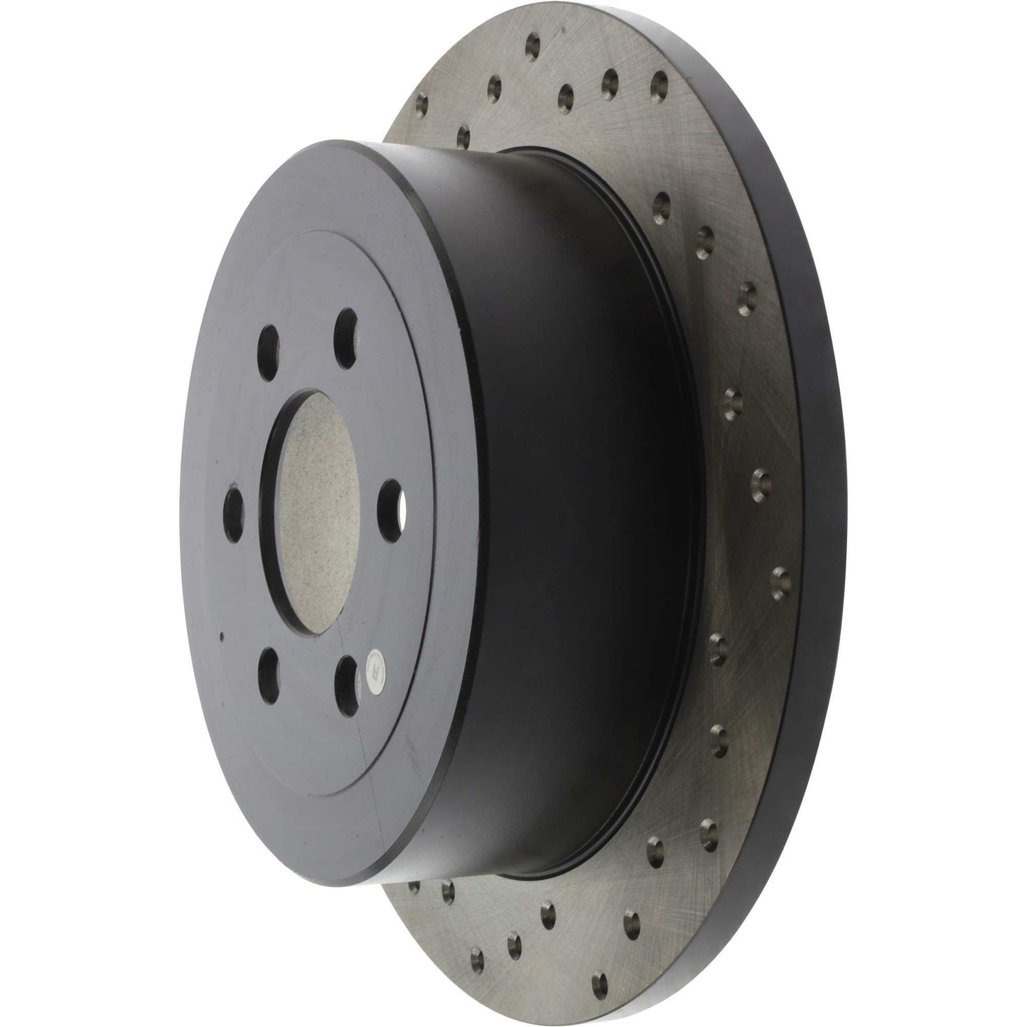StopTech  Sport Cross Drilled Brake Rotor; Rear Right