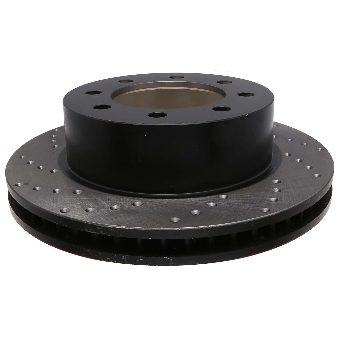 StopTech Sport Cross Drilled Brake Rotor; Front Right