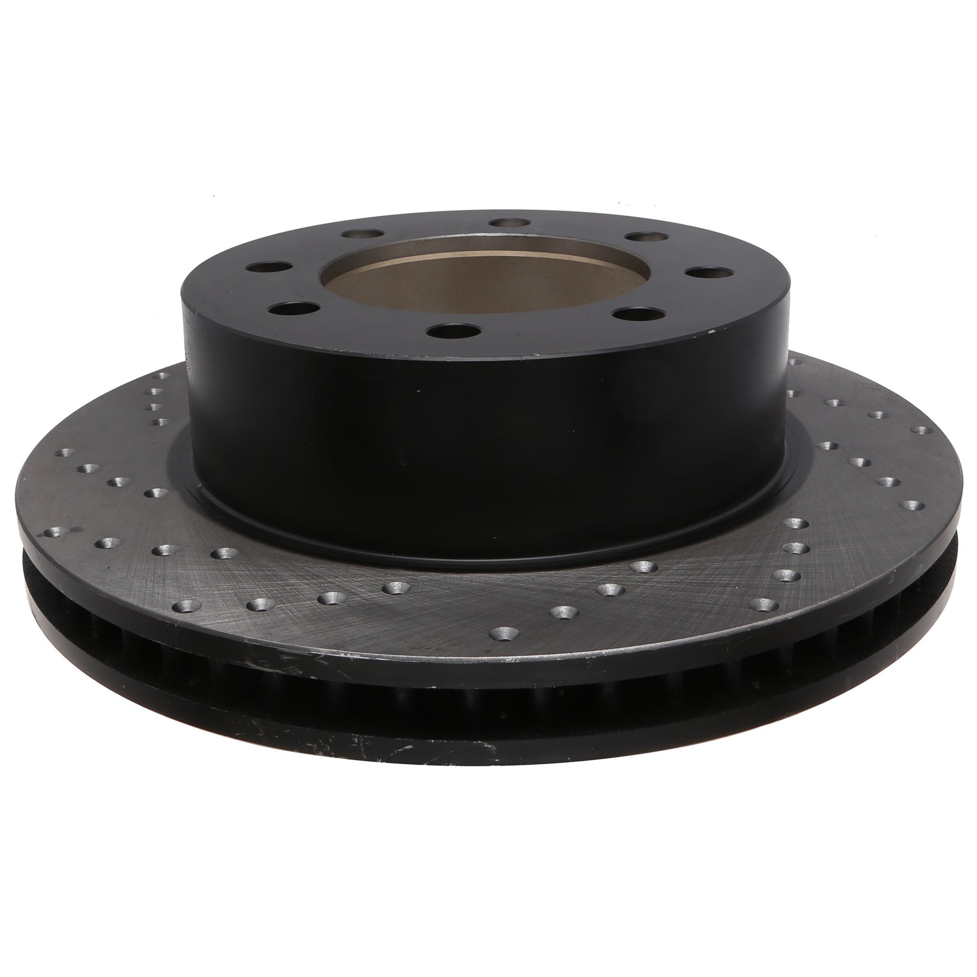 StopTech Sport Cross Drilled Brake Rotor; Front Right