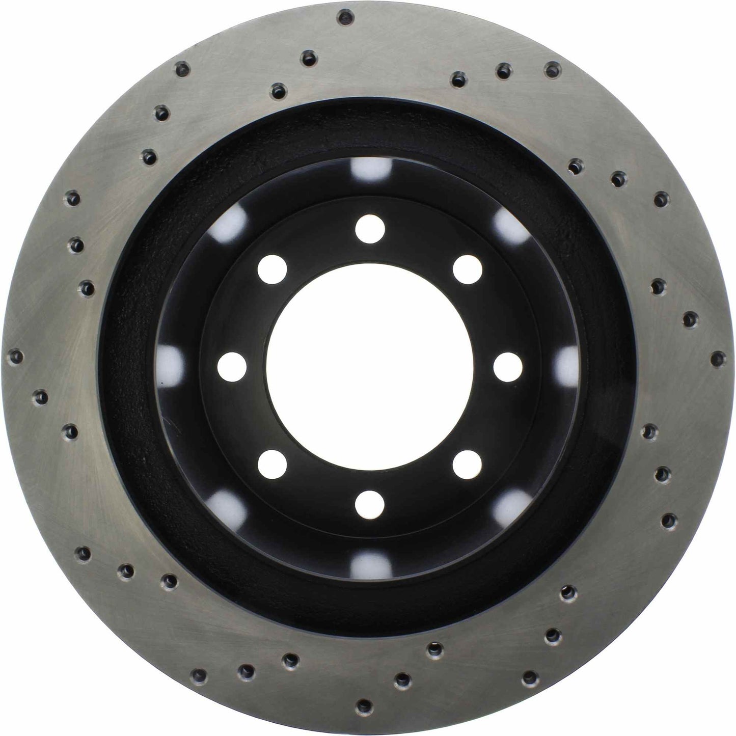 StopTech Sport Cryo Cross Drilled Brake Rotor; Rear Left