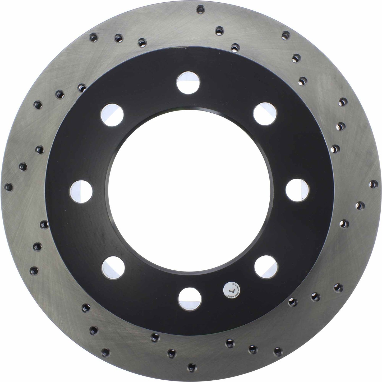 StopTech Sport Cryo Cross Drilled Brake Rotor; Rear Left