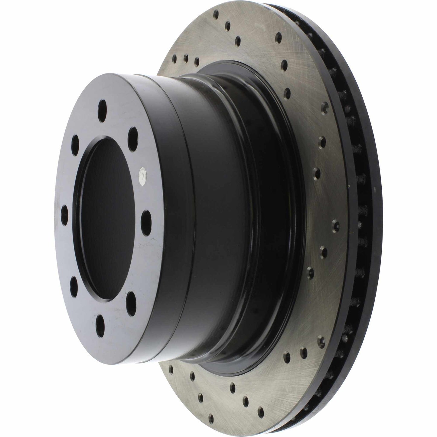 StopTech Sport Cryo Cross Drilled Brake Rotor; Rear Left
