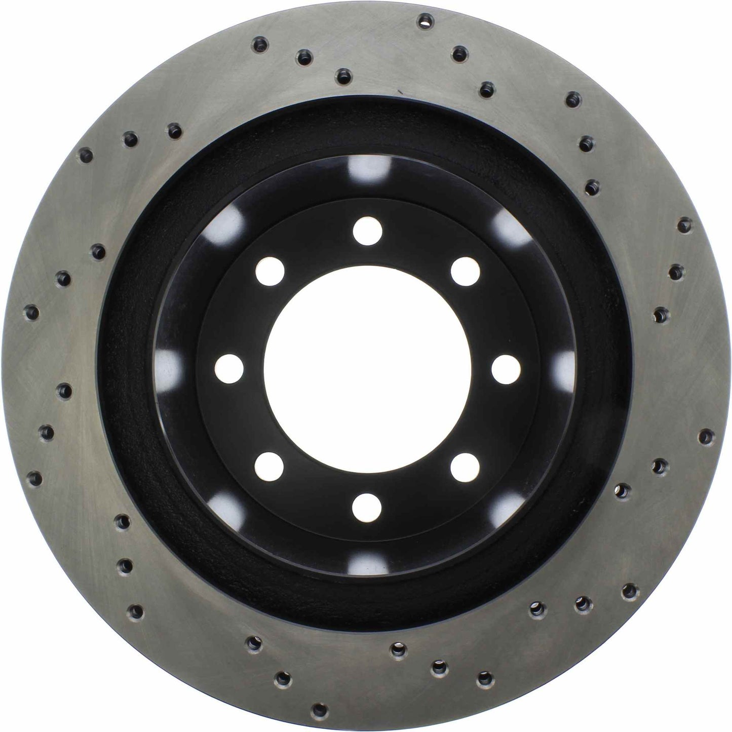 StopTech Sport Cryo Cross Drilled Brake Rotor; Rear Right