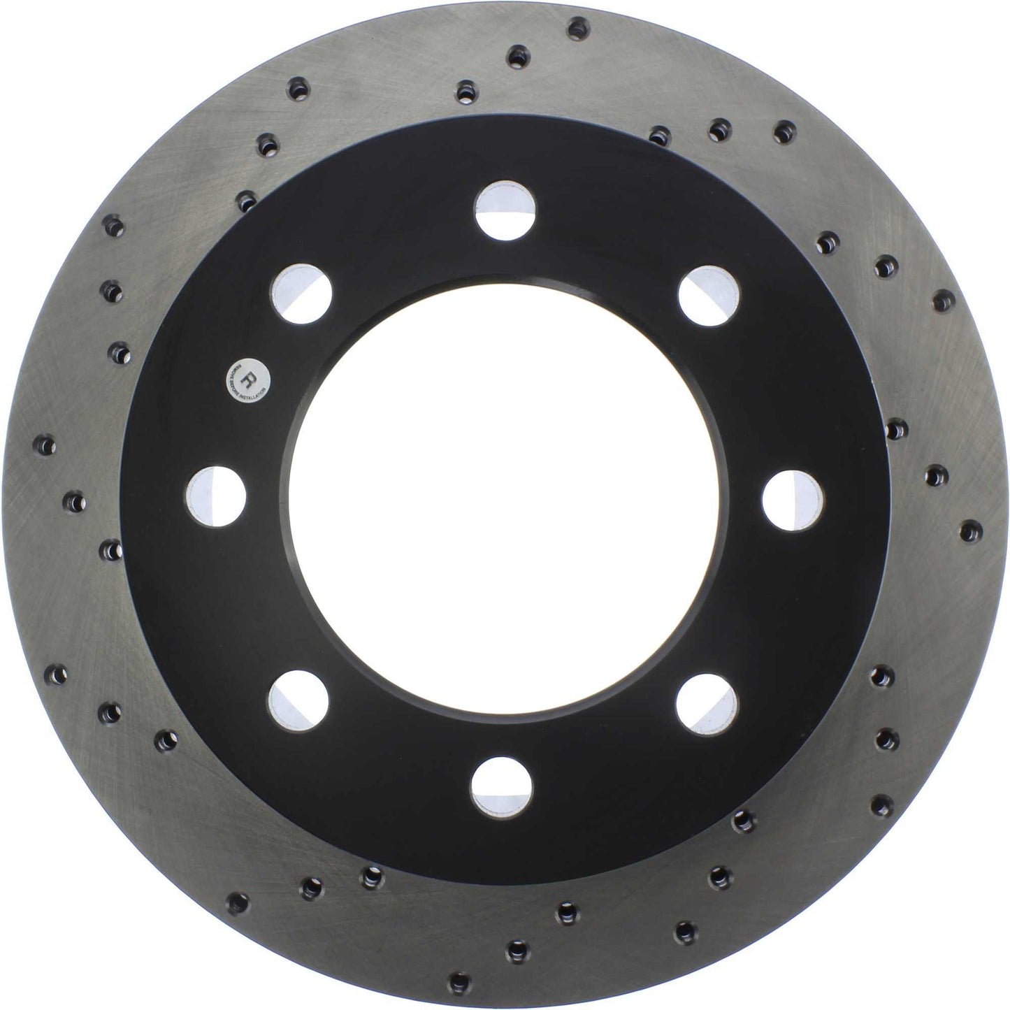 StopTech Sport Cryo Cross Drilled Brake Rotor; Rear Right