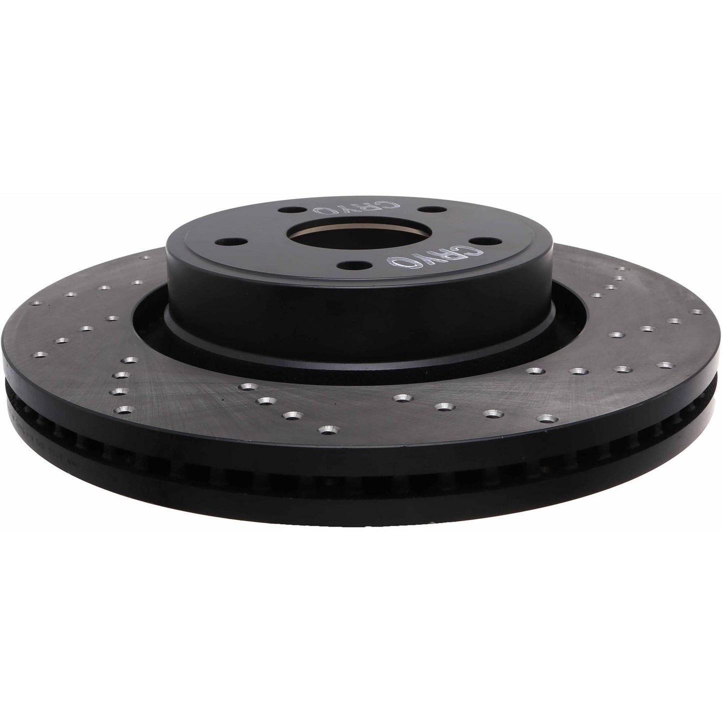 StopTech Sport Cryo Cross Drilled Brake Rotor; Front Left