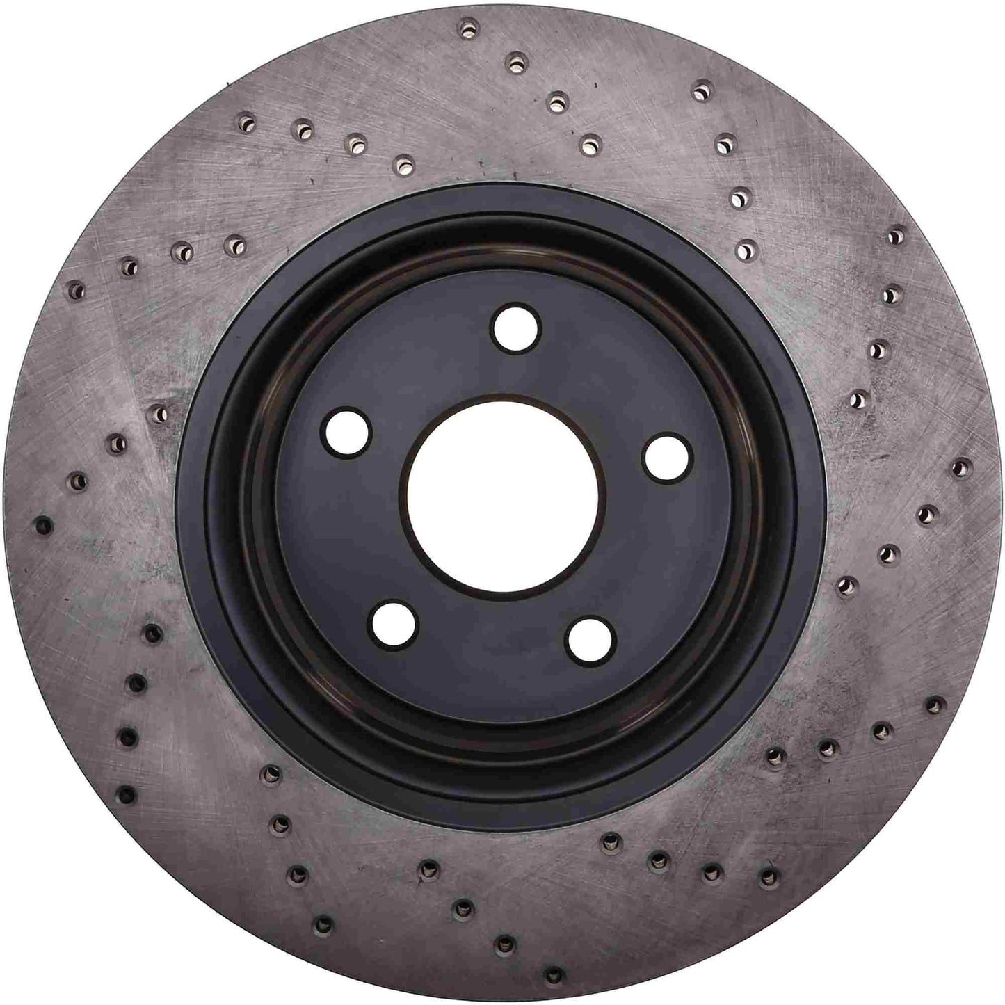 StopTech Sport Cryo Cross Drilled Brake Rotor; Front Right