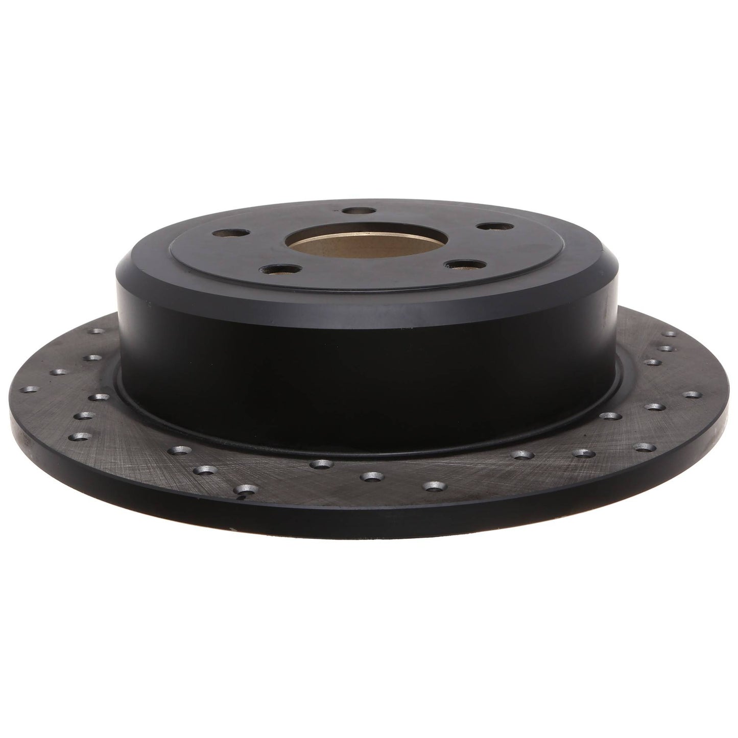StopTech Sport Cross Drilled Brake Rotor; Rear Left