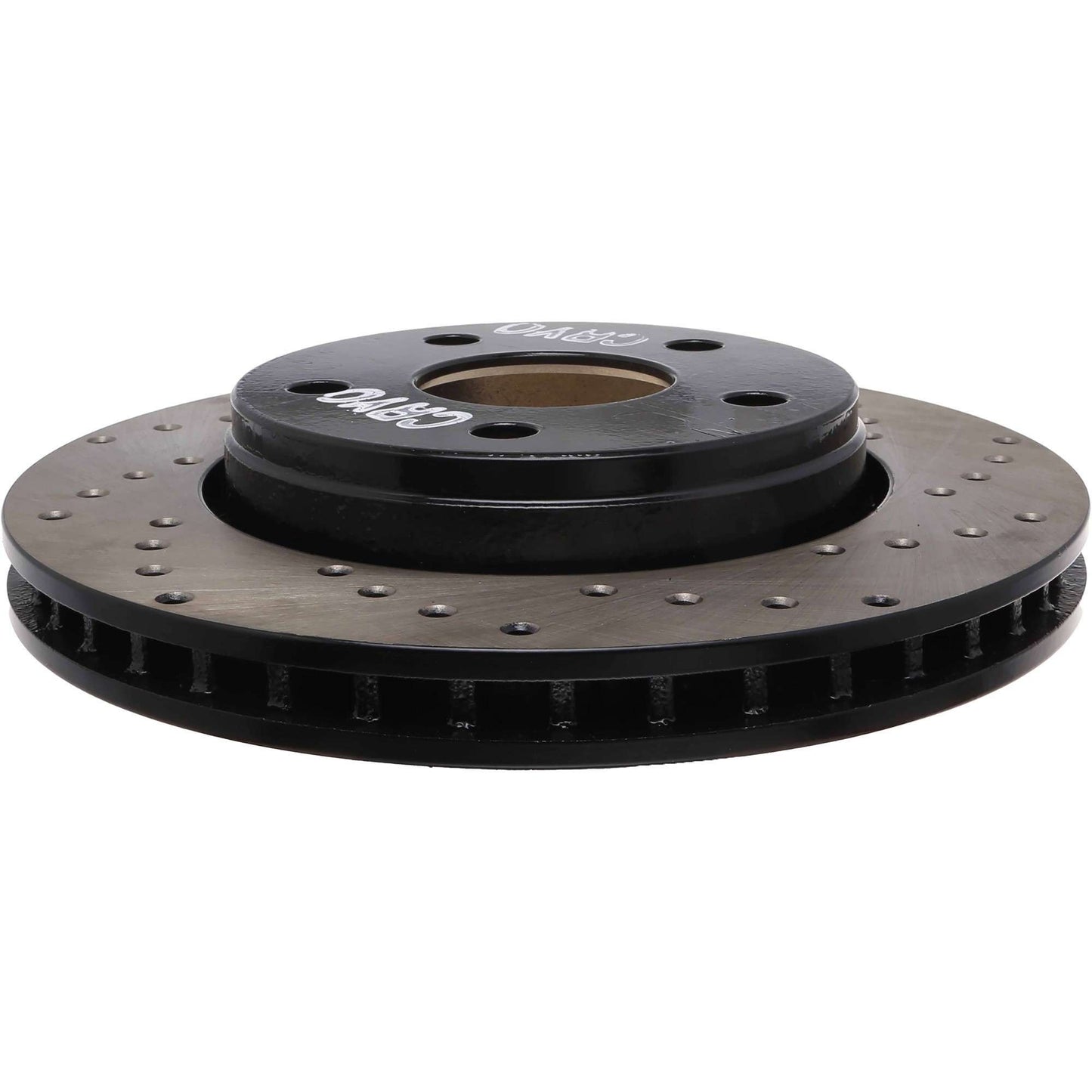 StopTech Sport Cryo Cross Drilled Brake Rotor; Front Left