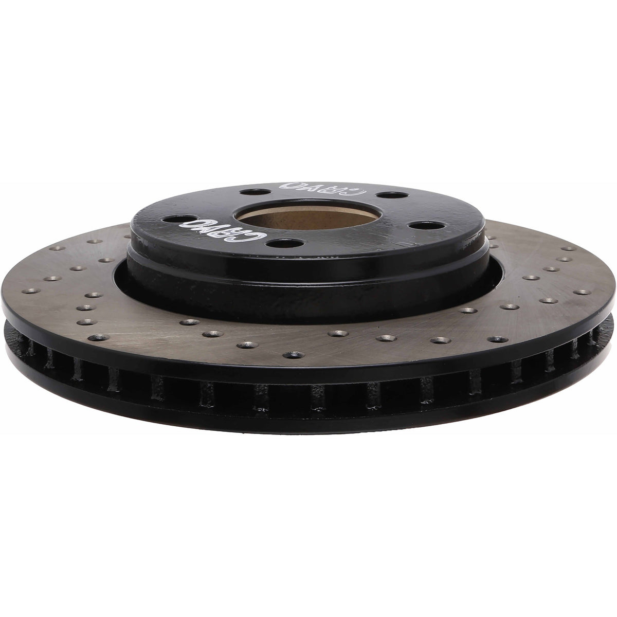 StopTech Sport Cryo Cross Drilled Brake Rotor; Front Left