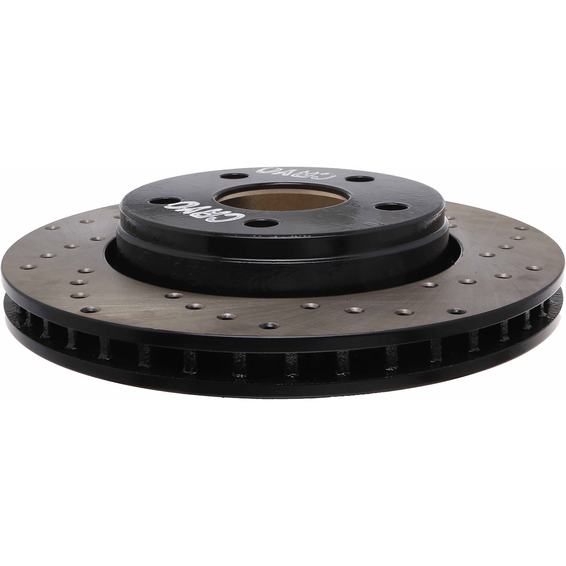 StopTech Sport Cryo Cross Drilled Brake Rotor; Front Left