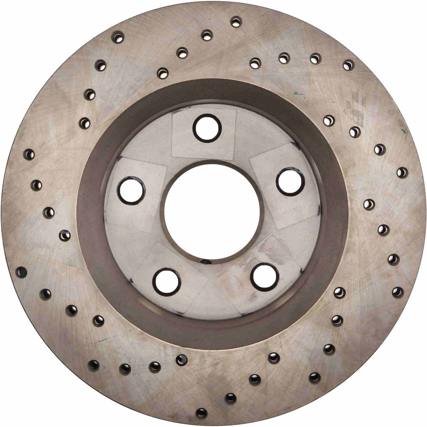 StopTech Sport Cryo Cross Drilled Brake Rotor; Front Left