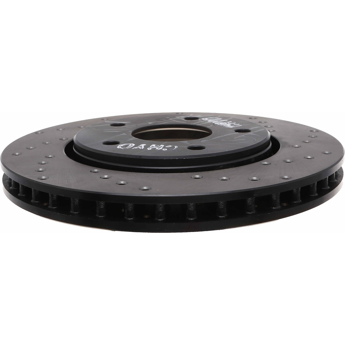 StopTech Sport Cryo Cross Drilled Brake Rotor; Front Left