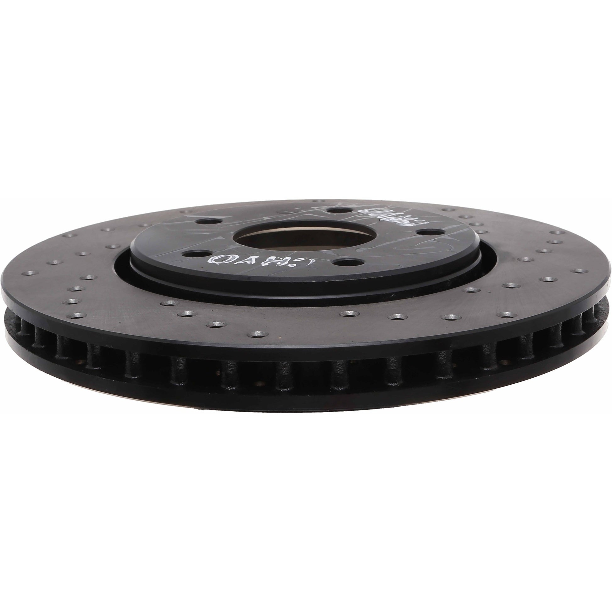 StopTech Sport Cryo Cross Drilled Brake Rotor; Front Left