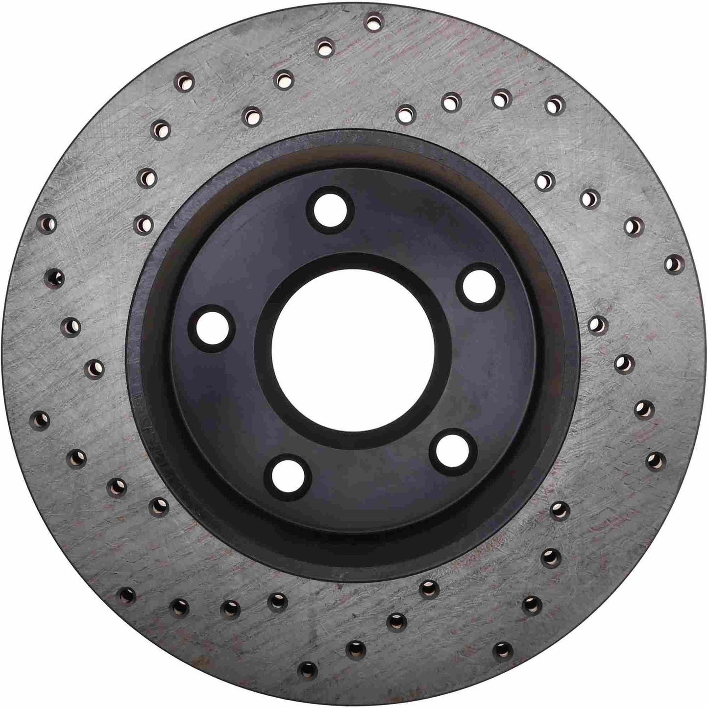 StopTech Sport Cryo Cross Drilled Brake Rotor; Front Left