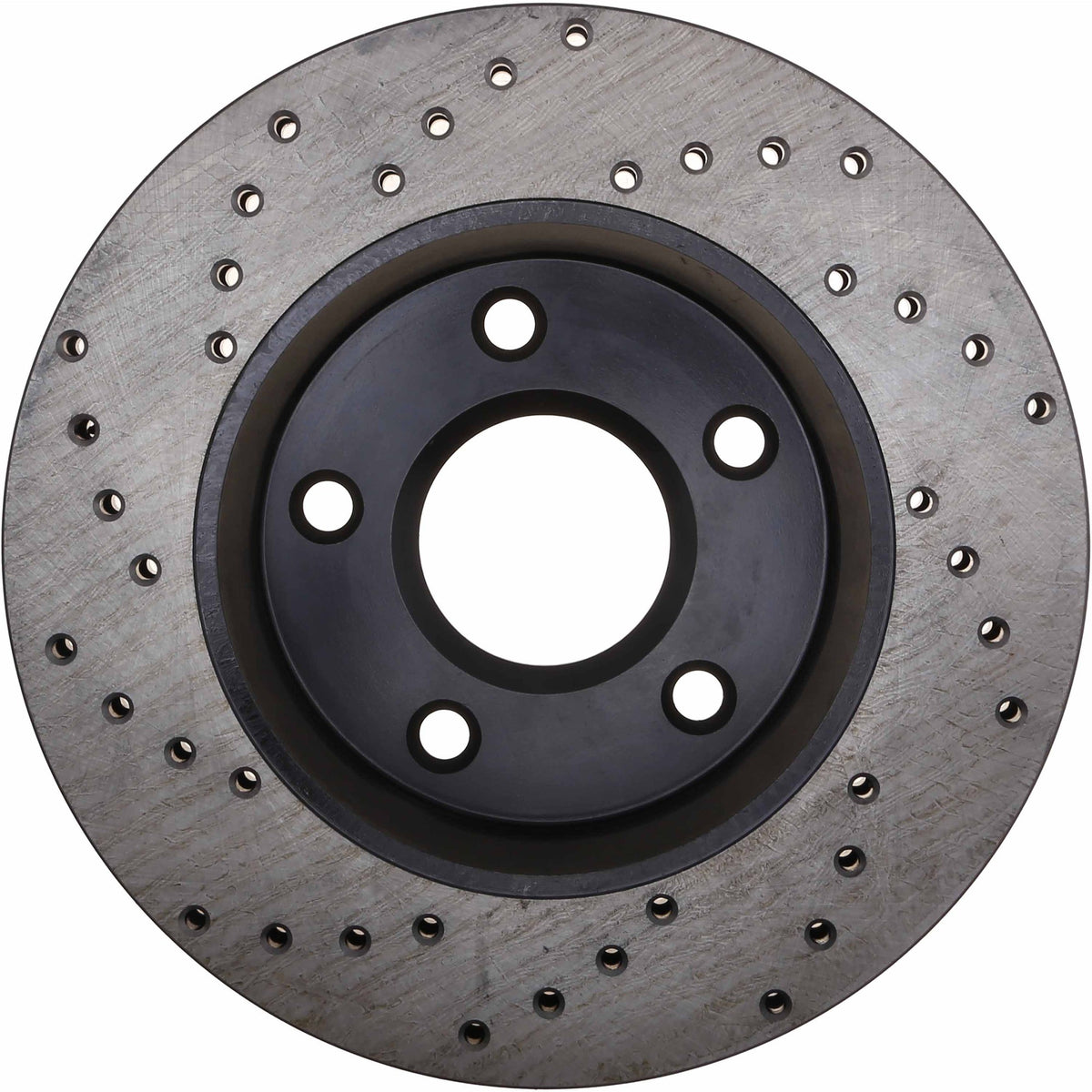 StopTech Sport Cryo Cross Drilled Brake Rotor; Front Left