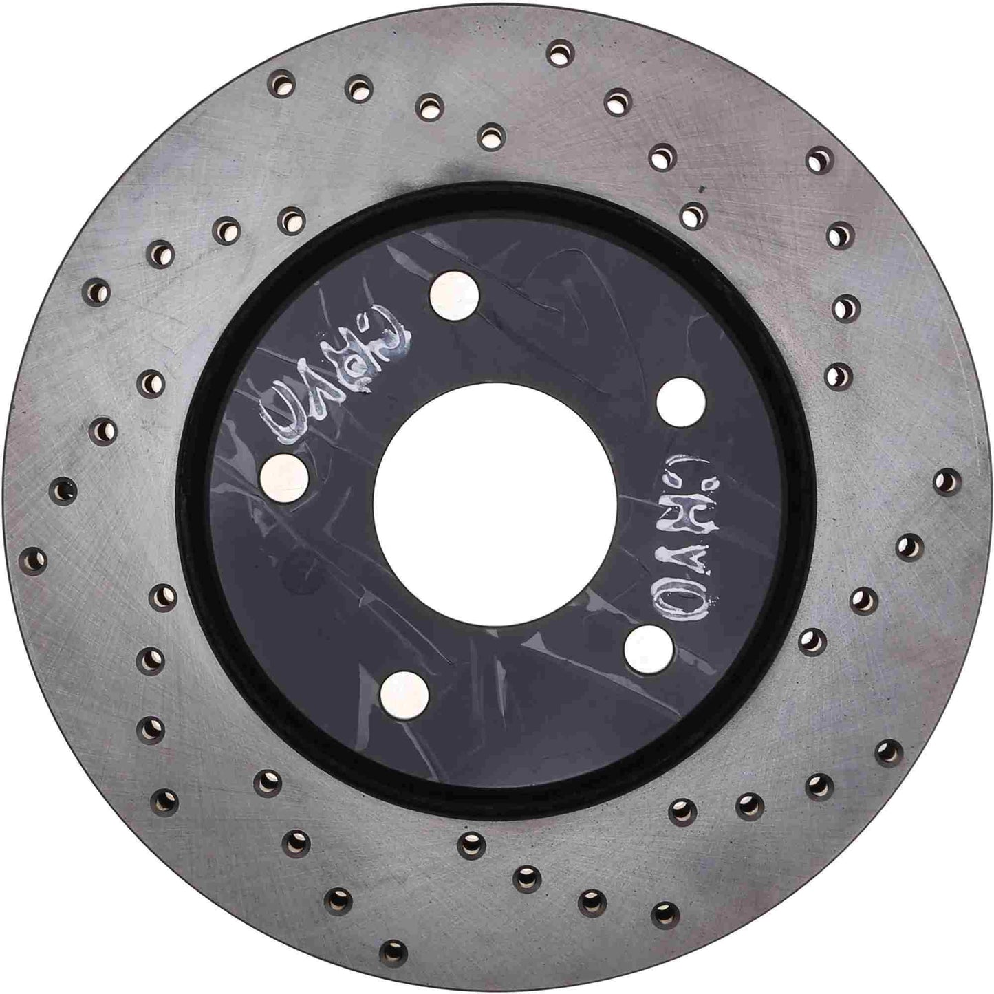 StopTech Sport Cryo Cross Drilled Brake Rotor; Front Left