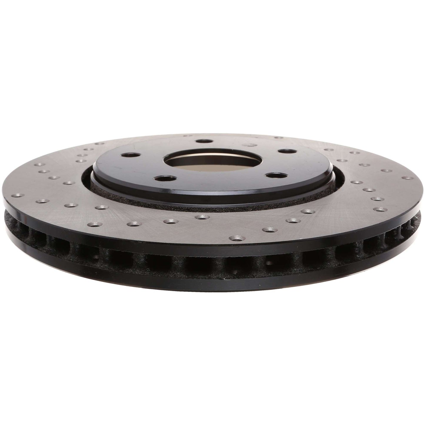 StopTech Sport Cryo Cross Drilled Brake Rotor; Front Right