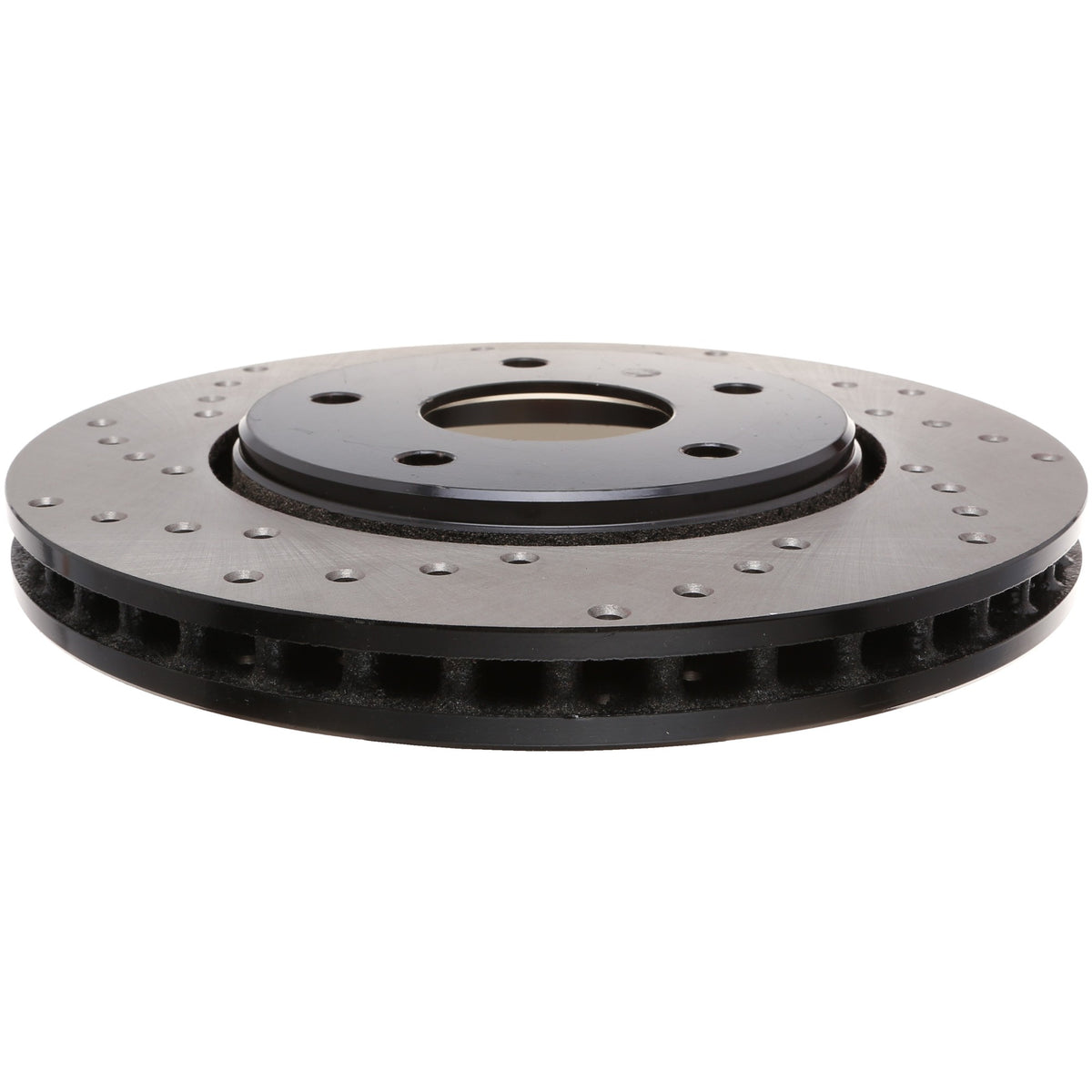 StopTech Sport Cryo Cross Drilled Brake Rotor; Front Right