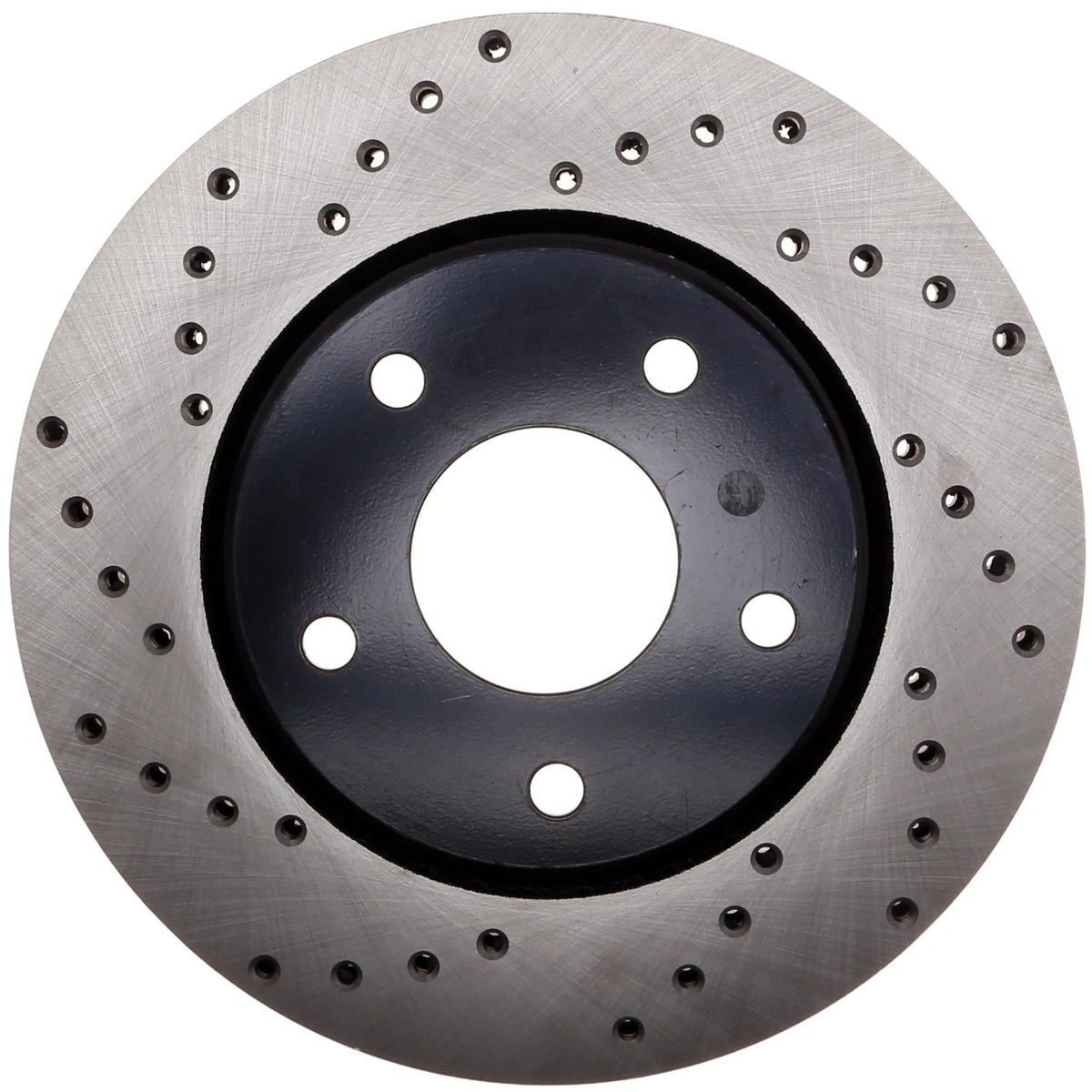 StopTech Sport Cryo Cross Drilled Brake Rotor; Front Right