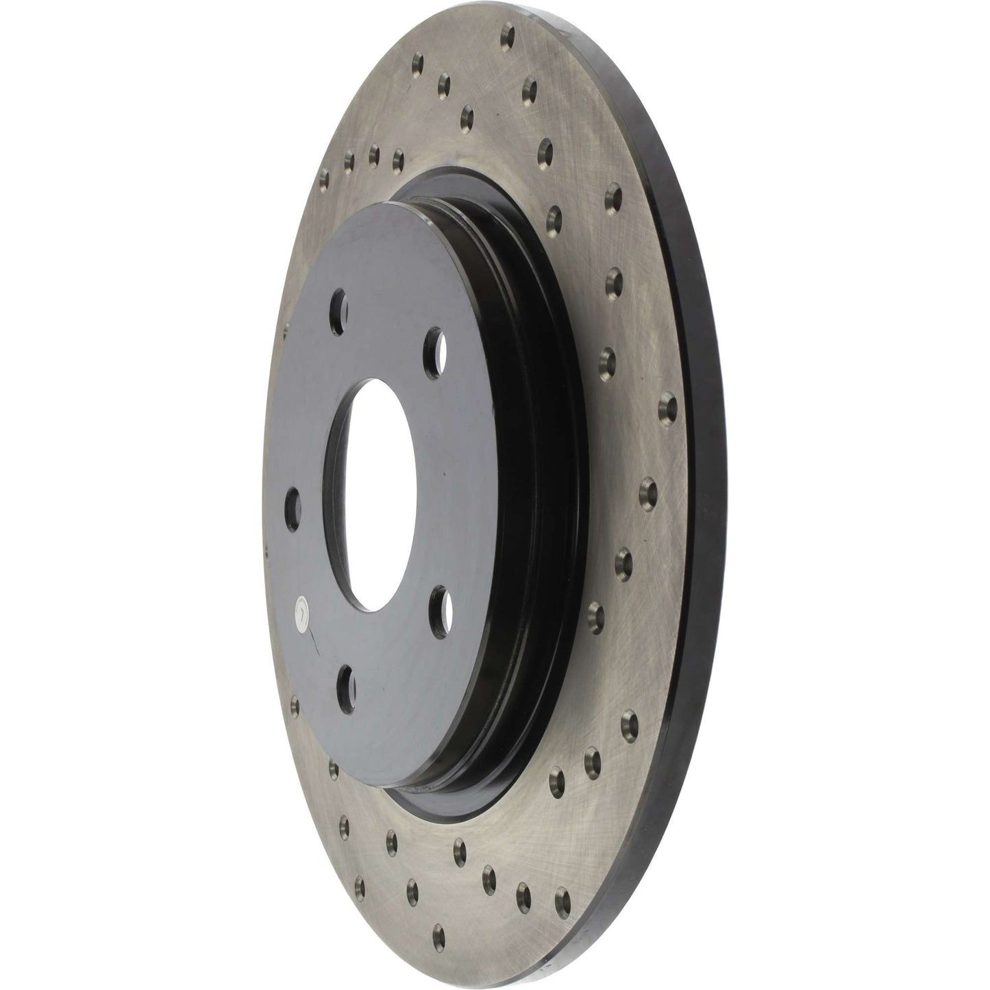 StopTech Sport Cryo Cross Drilled Brake Rotor; Rear Left