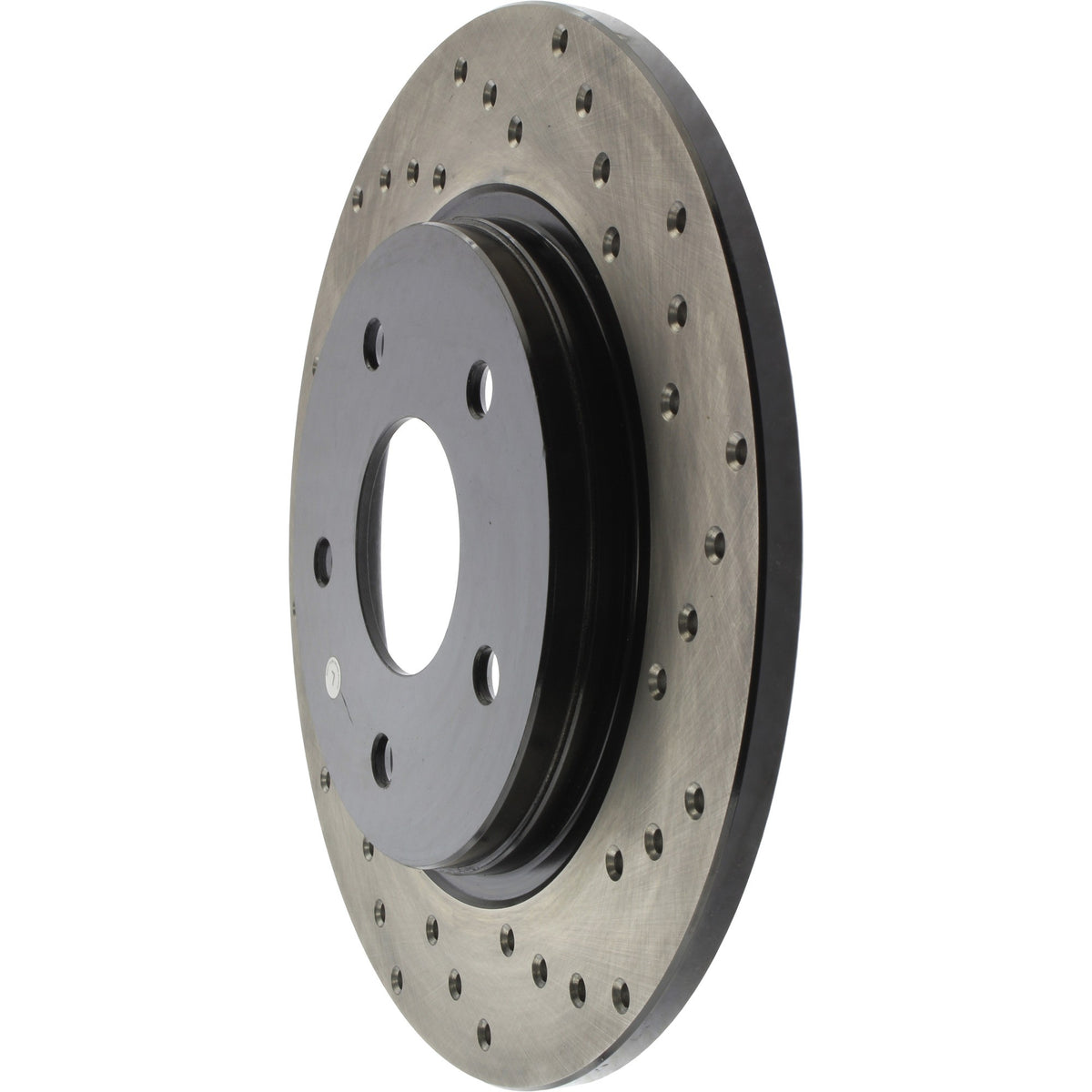 StopTech Sport Cryo Cross Drilled Brake Rotor; Rear Left