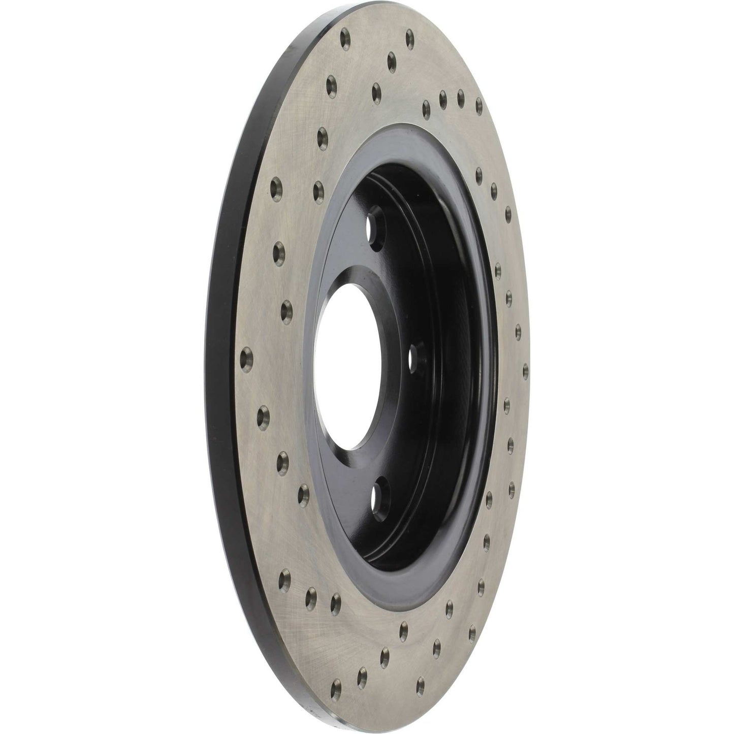 StopTech Sport Cryo Cross Drilled Brake Rotor; Rear Left