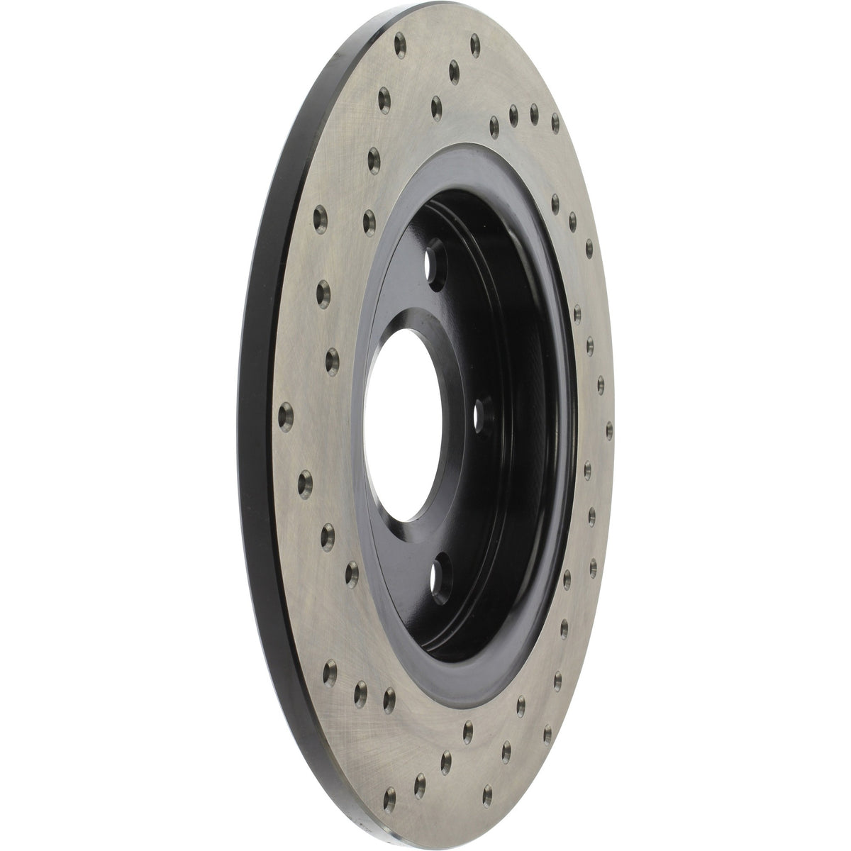 StopTech Sport Cryo Cross Drilled Brake Rotor; Rear Left
