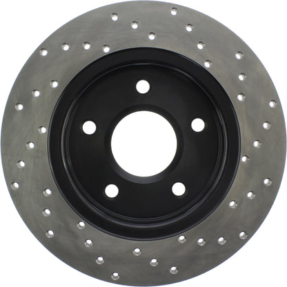 StopTech  Sport Cryo Cross Drilled Brake Rotor; Rear Right