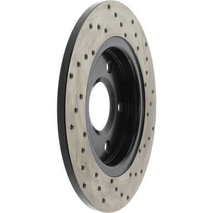 StopTech  Sport Cryo Cross Drilled Brake Rotor; Rear Right