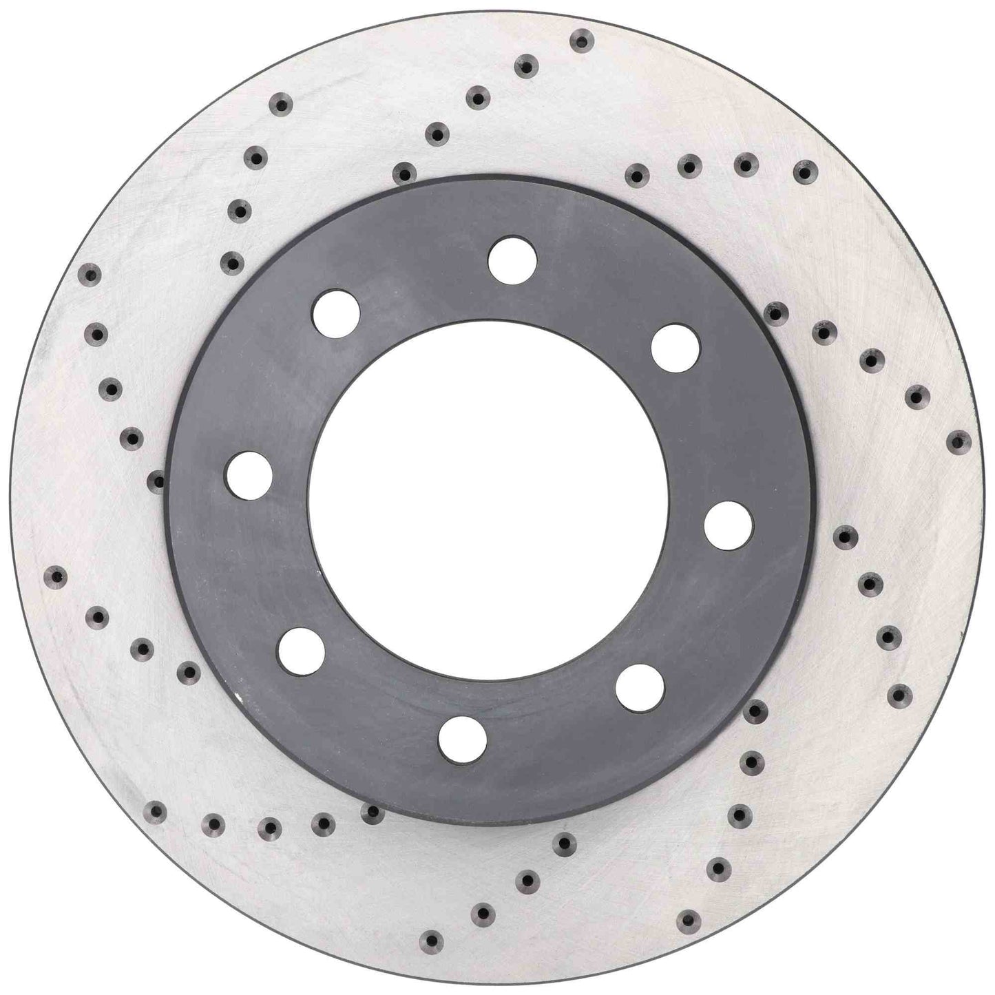 StopTech Sport Cross Drilled Brake Rotor; Front Right