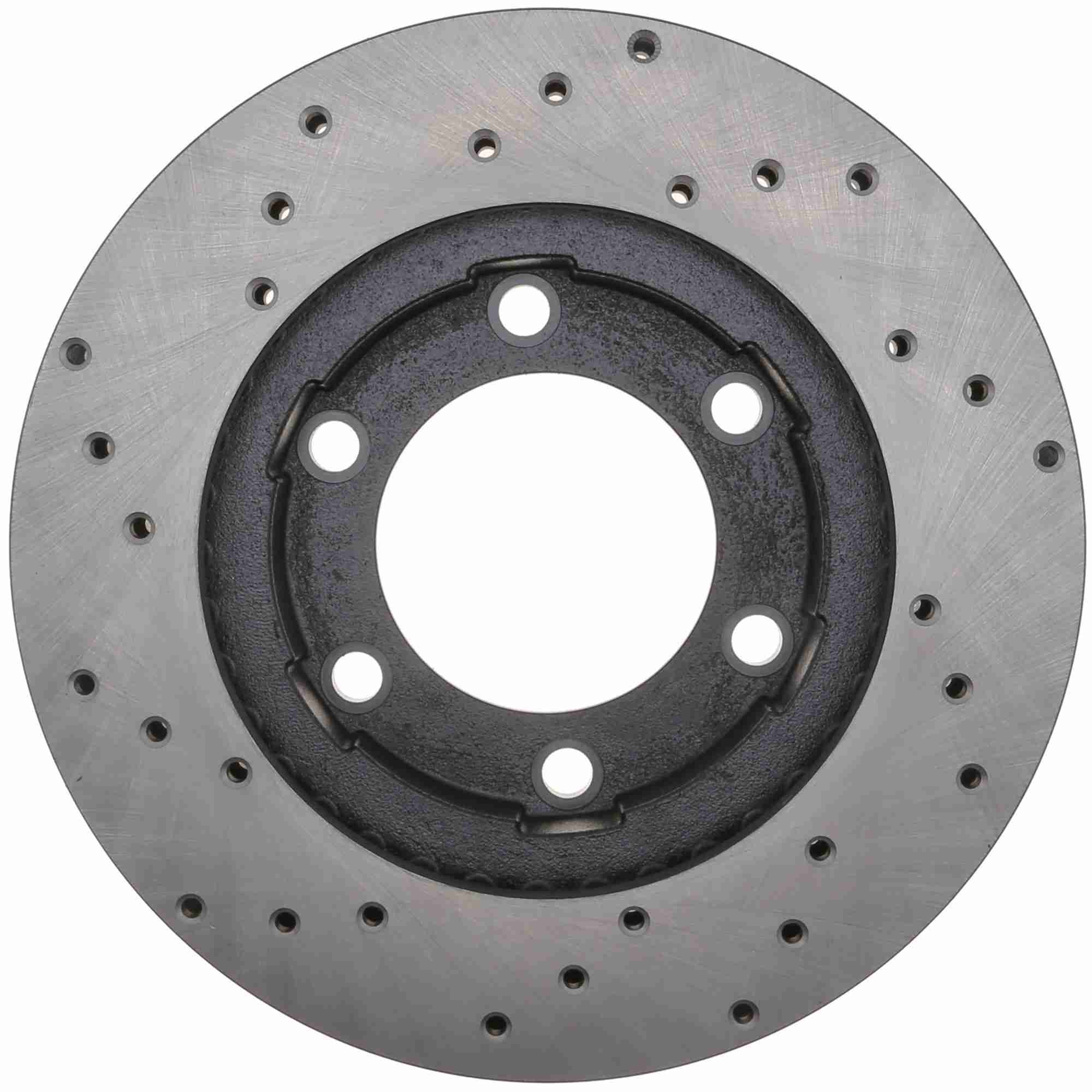 StopTech Sport Cryo Cross Drilled Brake Rotor; Front Left