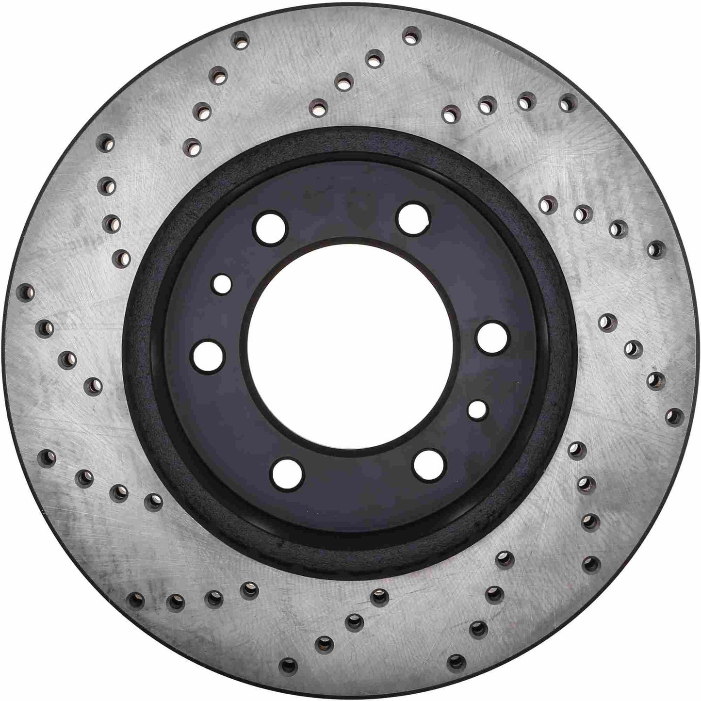 StopTech Sport Cryo Cross Drilled Brake Rotor; Front Left