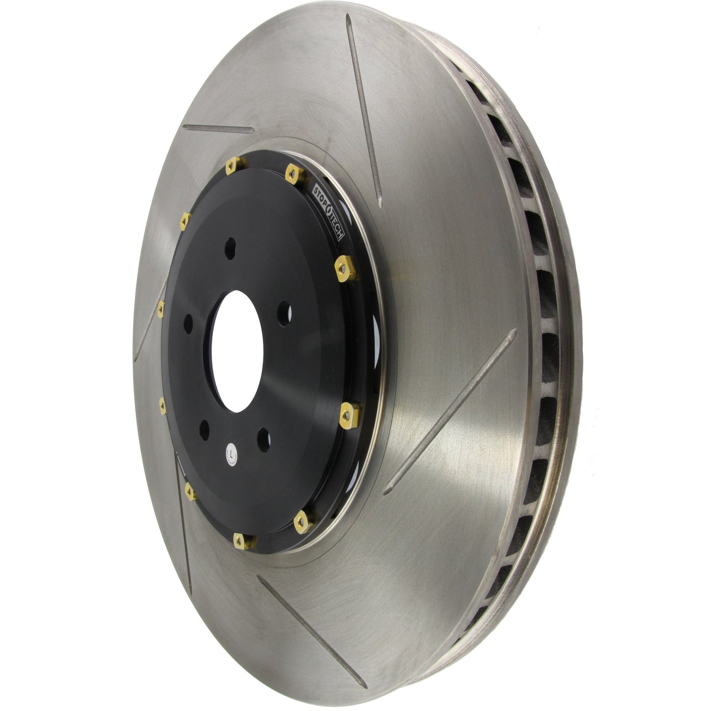 StopTech 04-12 Volvo S40 Front Left Slotted Zinc 320x25mm Aero-Rotor Kit 129.39038.33