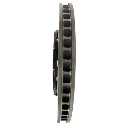 StopTech Aerorotor 2 Piece Black Hat No Rotor Coating Slotted; Front Right
