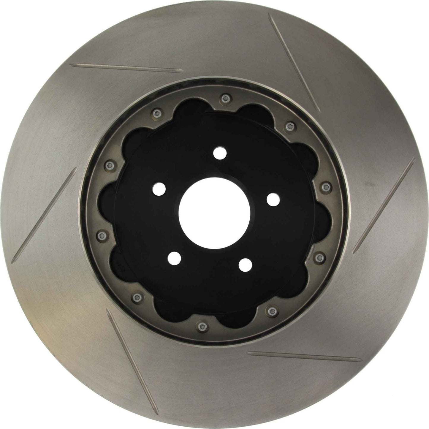 StopTech 03-06 / 08-10 / 13-17 Dodge Viper Rear Right Slotted 2 Piece Aero Rotor 129.63075.34